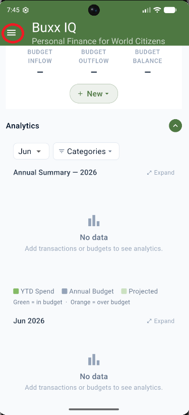 Dashboard Tools Access